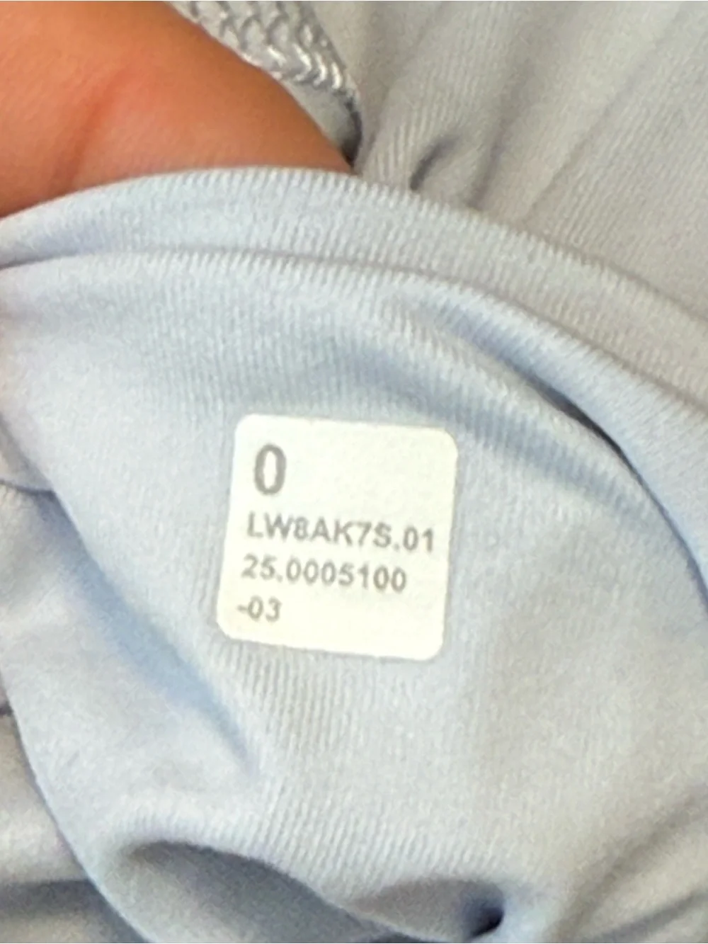lululemon athletica Light Blue Tennis Skort